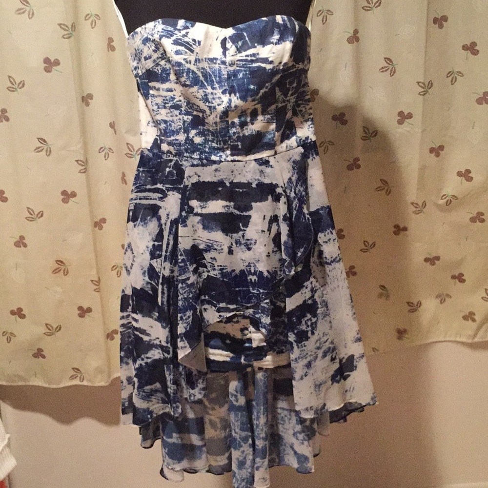 French Connection asymmetrical summer dress